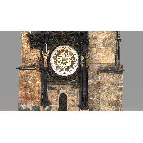 Astronomical Clock Prague 3D model